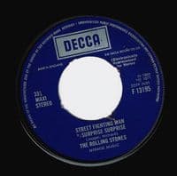 THE ROLLING STONES Street Fighting Man EP Vinyl Record 7 Inch Decca 1971